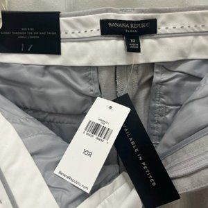 Banana Republic 10R Sloan Slacks Light Grey